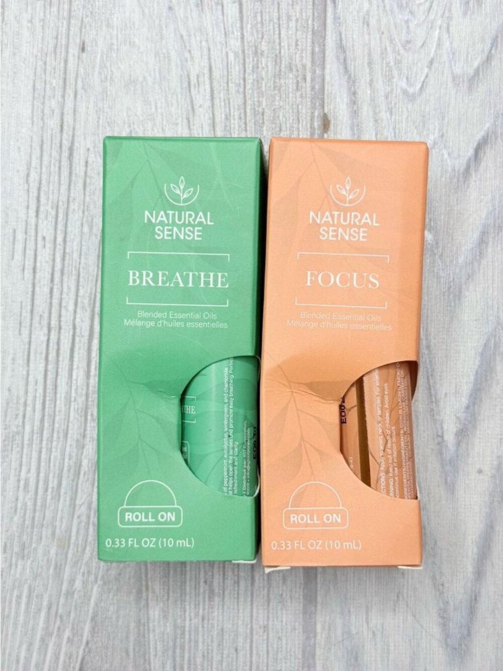 Natural sence roll on essential oil rollers breath and focus